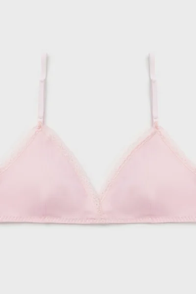 Áo nội y tam giác triangle hồng baby