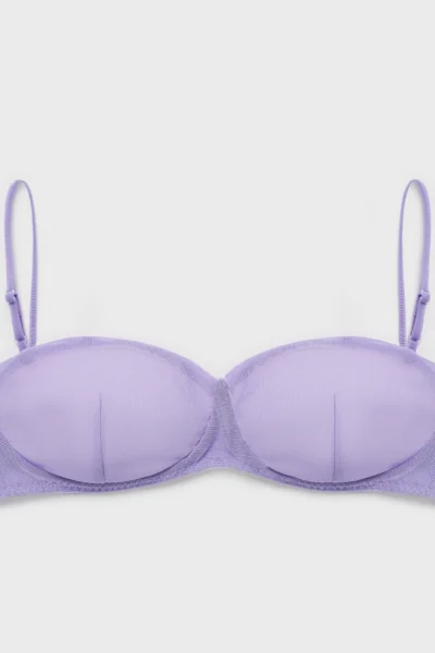 áo cúp nâng ngực nhẹ - sens - tím baby